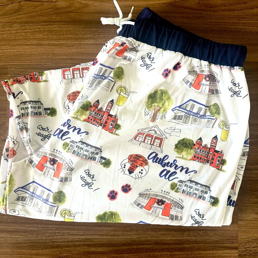 Auburn War Eagle Pajama Bottoms